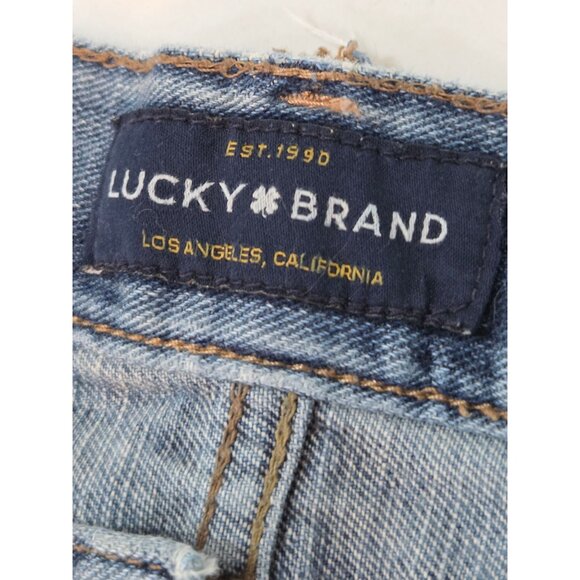 Lucky Brand Mens 363 Straight Leg Jeans 29x30 Vintage Light Wash Cotton Denim - Picture 3 of 13